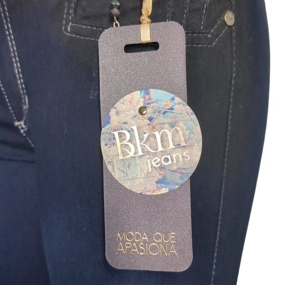 *NEW* Authentic Colombian But Lifting High Rise Skinny Wash jeans Size 12 - Picture 9 of 11